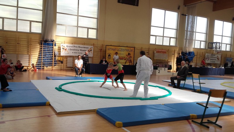 Zawody sumo w Warszawie