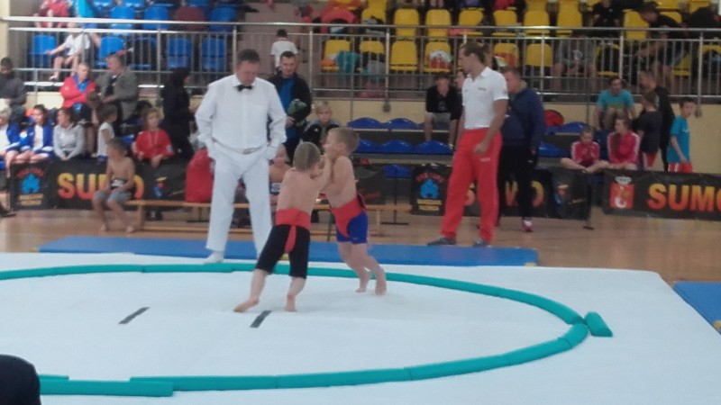 Zawody sumo w Warszawie