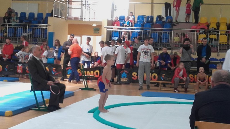Zawody sumo w Warszawie