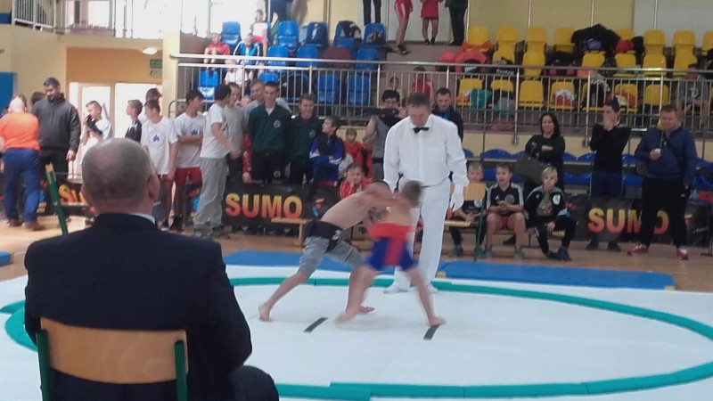 Zawody sumo w Warszawie