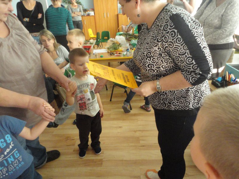 Jesienny kącik w przedszkolu numer 22