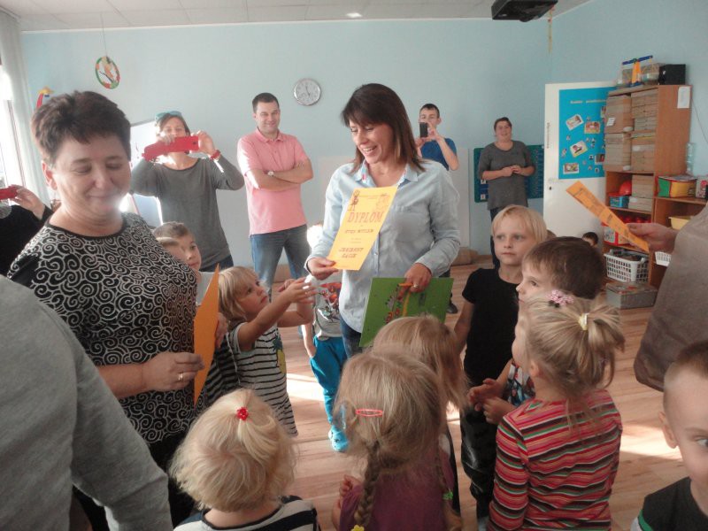 Jesienny kącik w przedszkolu numer 22
