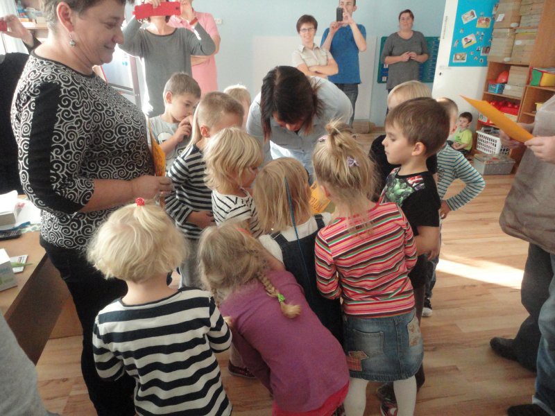 Jesienny kącik w przedszkolu numer 22
