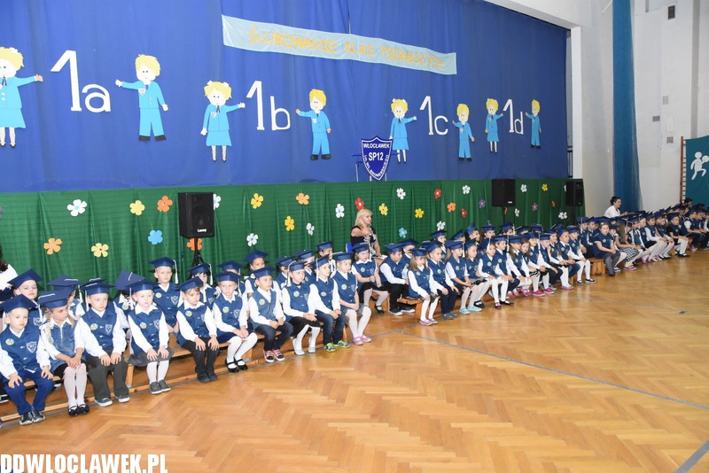 Pasowanie pierwszaków w SP 12