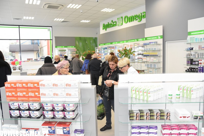 Otwarcie apteki Omega przy Kaliskiej