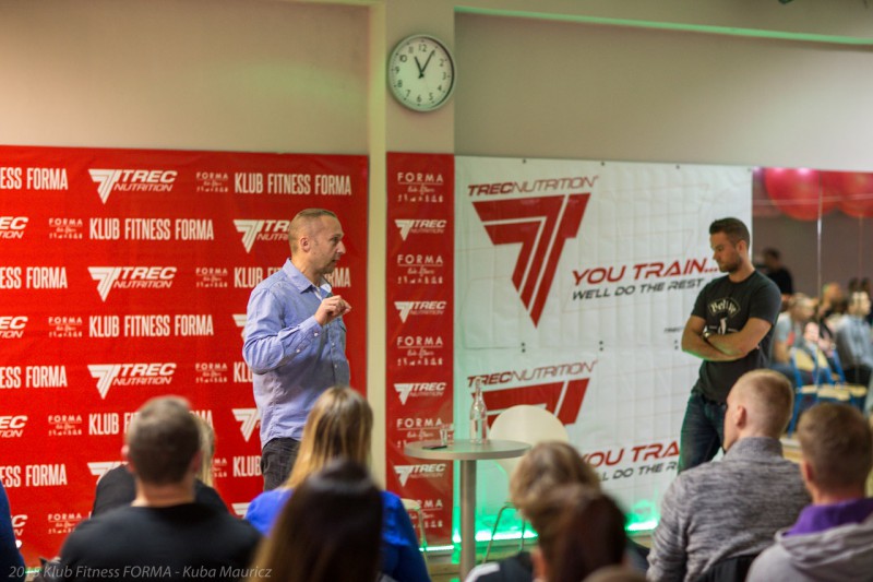 Seminarium z J. Mauriczem w Klubie Forma