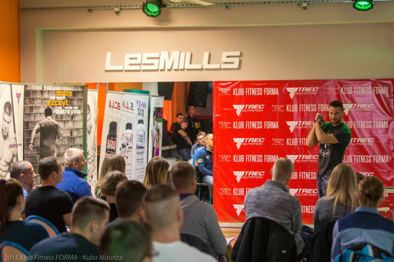 Seminarium z J. Mauriczem w Klubie Forma
