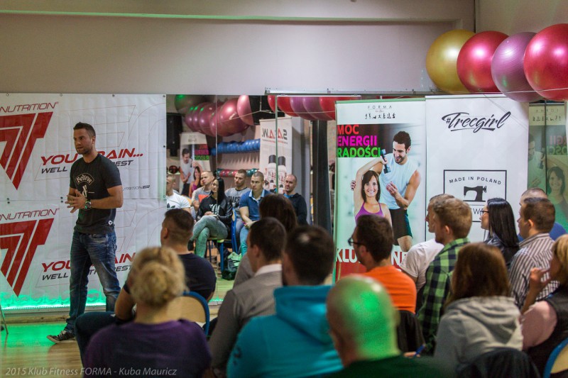 Seminarium z J. Mauriczem w Klubie Forma
