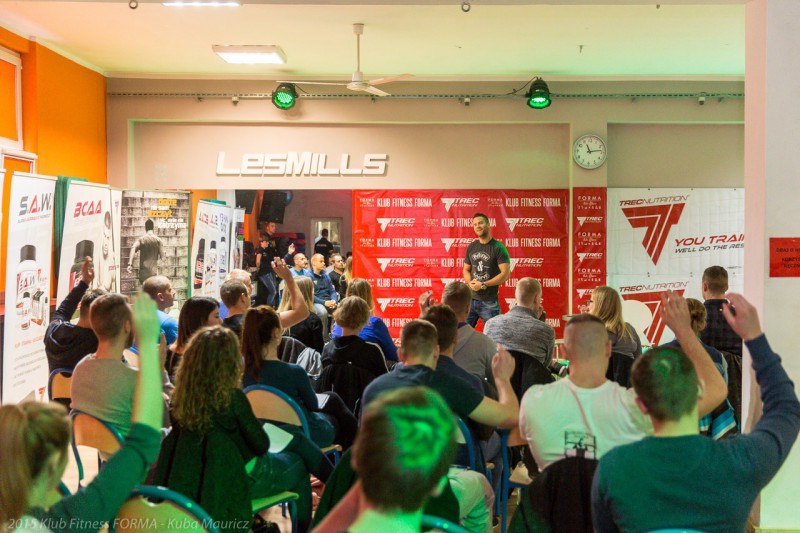 Seminarium z J. Mauriczem w Klubie Forma