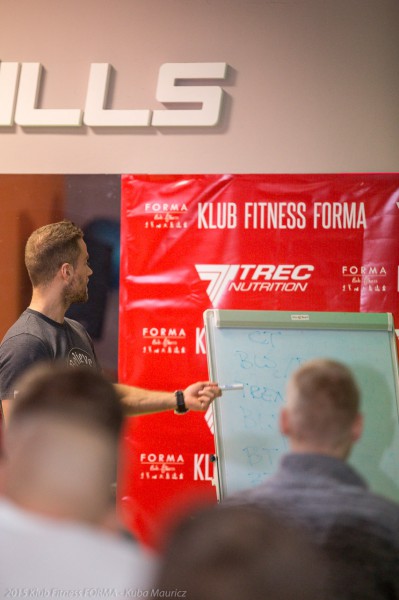 Seminarium z J. Mauriczem w Klubie Forma