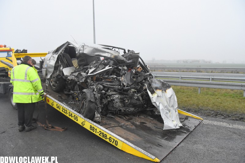 Tragiczny wypadek na autostradzie