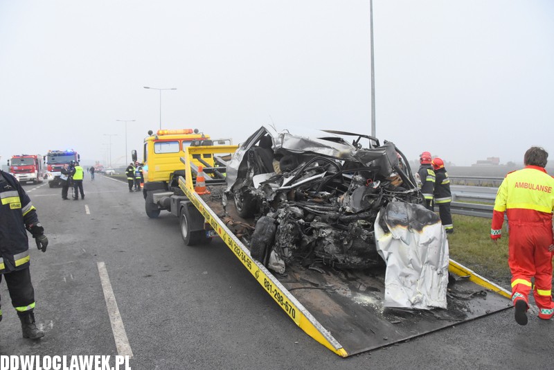 Tragiczny wypadek na autostradzie