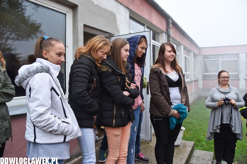 Cwiczenia pożarowe w ZS Budowlanych