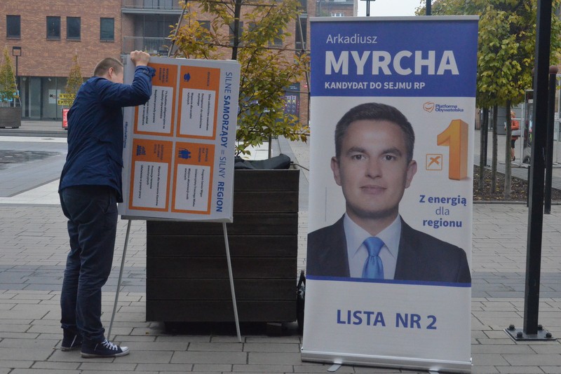 Arkadiusz Myrcha przed Wzorcownią