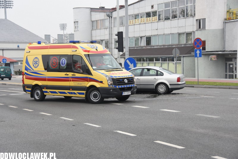 Kolizja na skrzyżowaniu al. Chopina