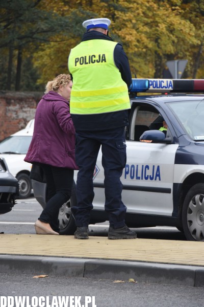 Kolizja na skrzyżowaniu al. Chopina