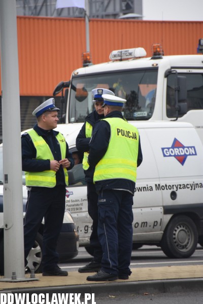 Kolizja na skrzyżowaniu al. Chopina