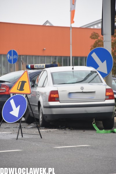 Kolizja na skrzyżowaniu al. Chopina