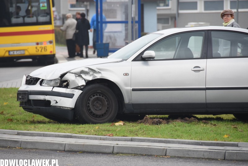Kolizja na skrzyżowaniu al. Chopina
