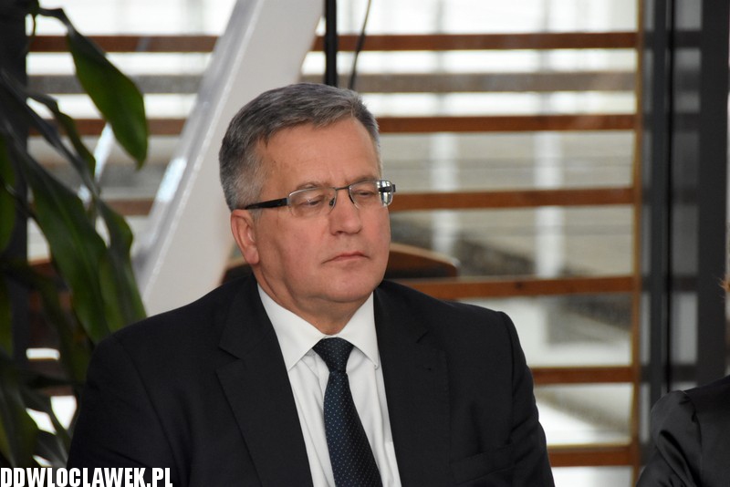 Bronisław Komorowski we Włocławku