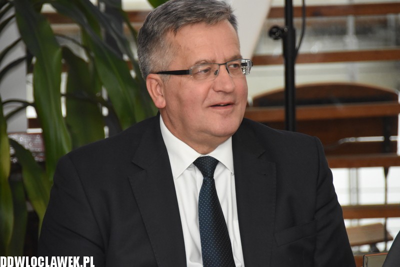 Bronisław Komorowski we Włocławku