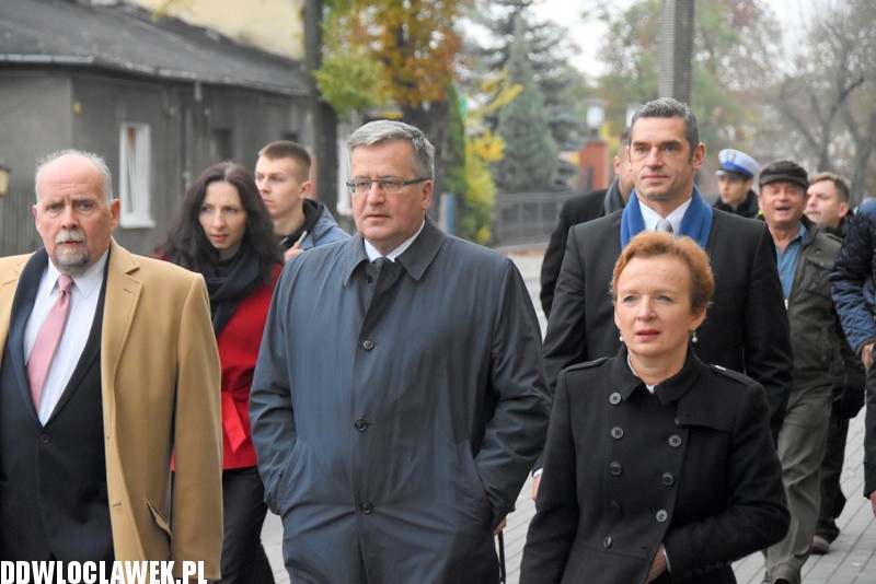 Bronisław Komorowski we Włocławku