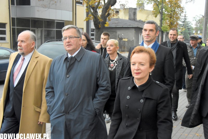 Bronisław Komorowski we Włocławku