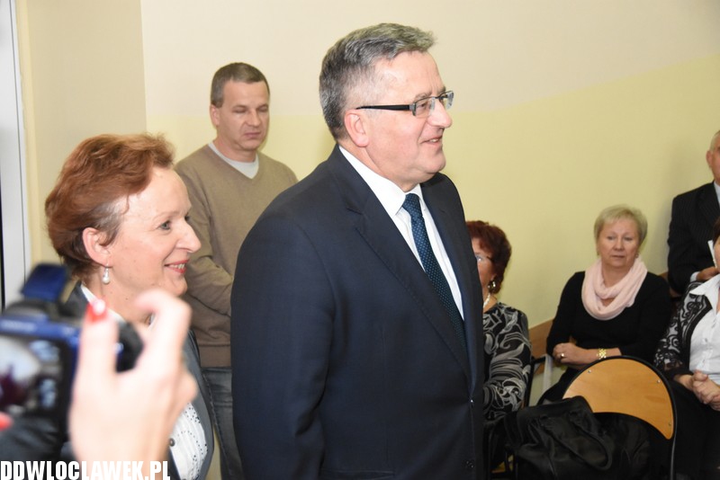 Bronisław Komorowski we Włocławku
