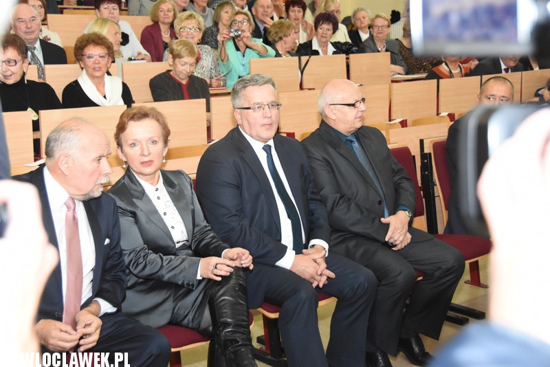 Bronisław Komorowski we Włocławku