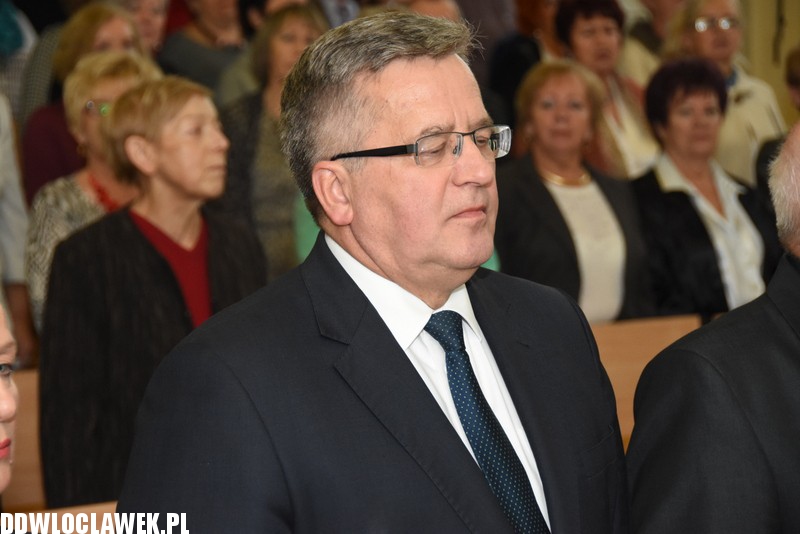 Bronisław Komorowski we Włocławku