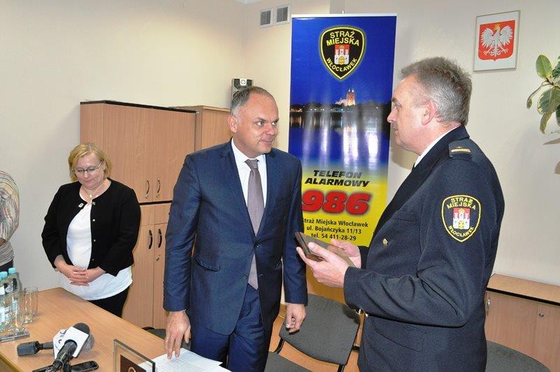 Konferencja w siedzibie Straży Miejskiej
