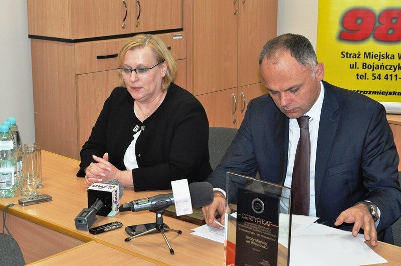 Konferencja w siedzibie Straży Miejskiej