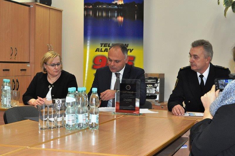Konferencja w siedzibie Straży Miejskiej