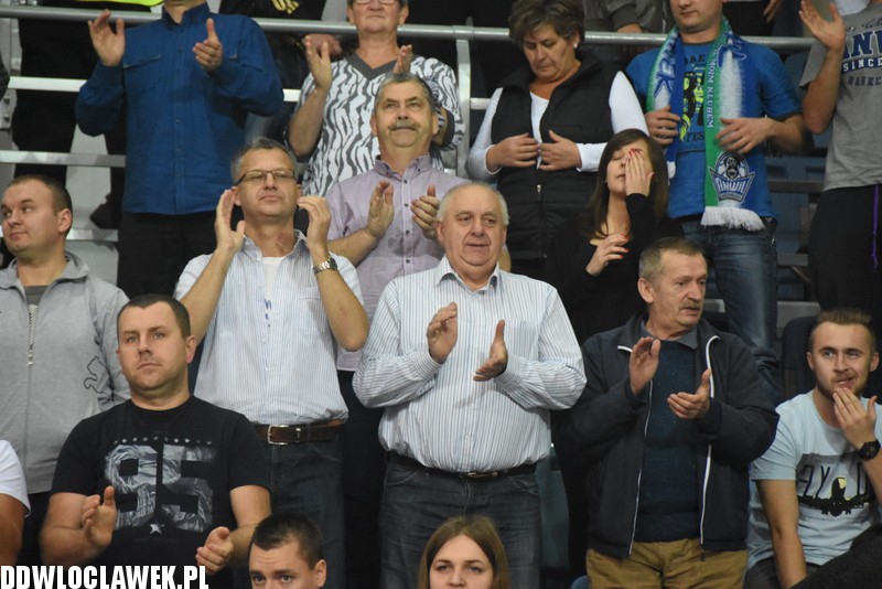 Kibice na meczu Anwil - Turów