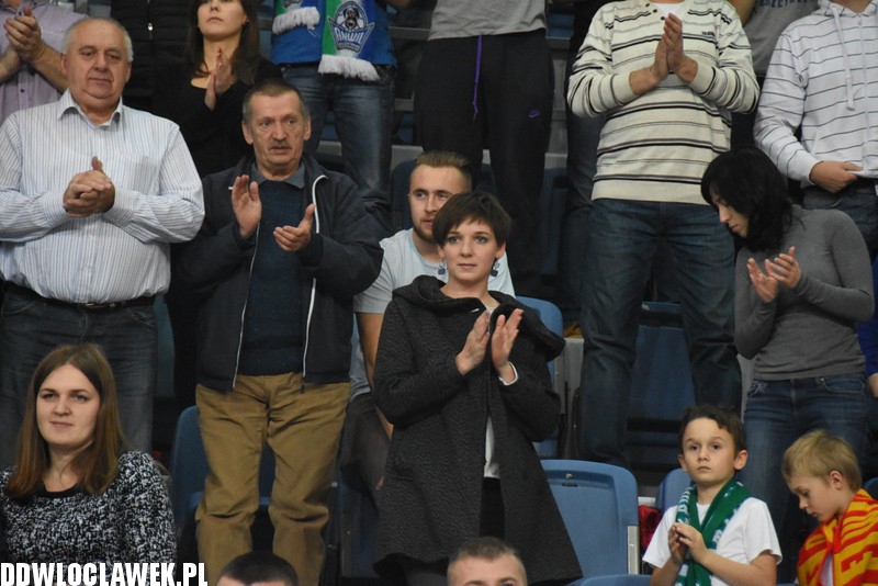 Kibice na meczu Anwil - Turów