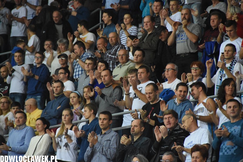 Kibice na meczu Anwil - Turów
