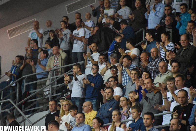 Kibice na meczu Anwil - Turów