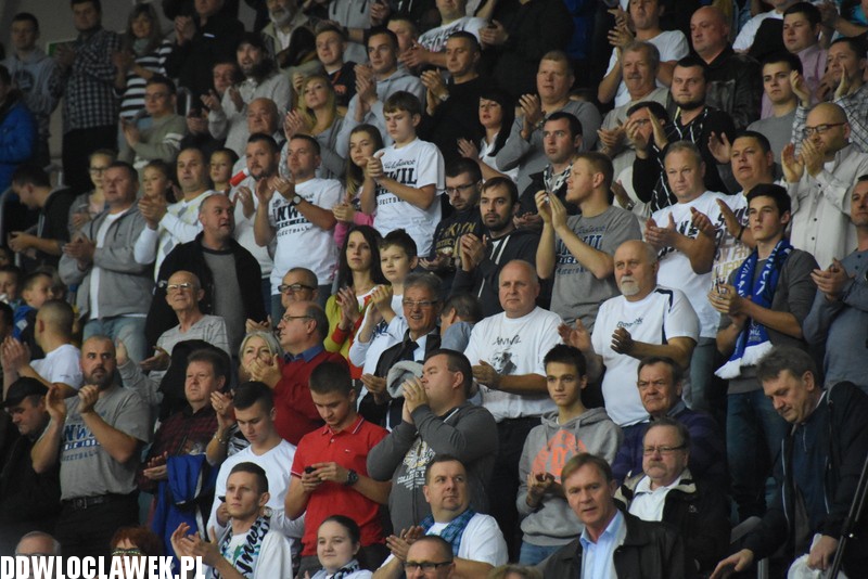 Kibice na meczu Anwil - Turów