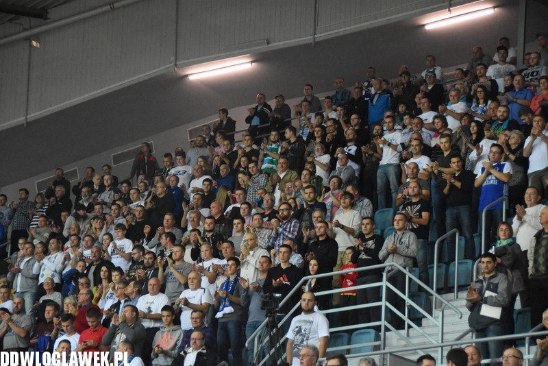 Kibice na meczu Anwil - Turów