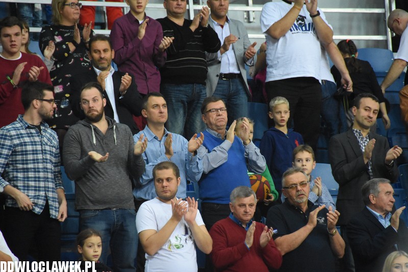Kibice na meczu Anwil - Turów