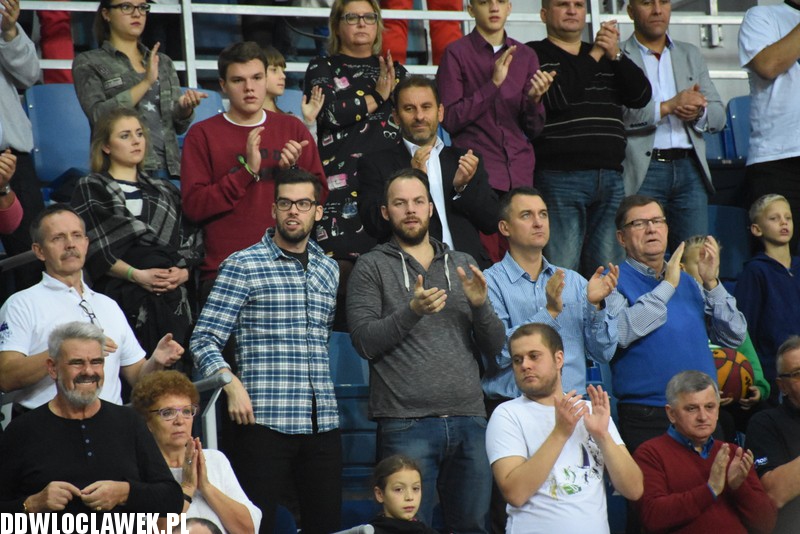 Kibice na meczu Anwil - Turów