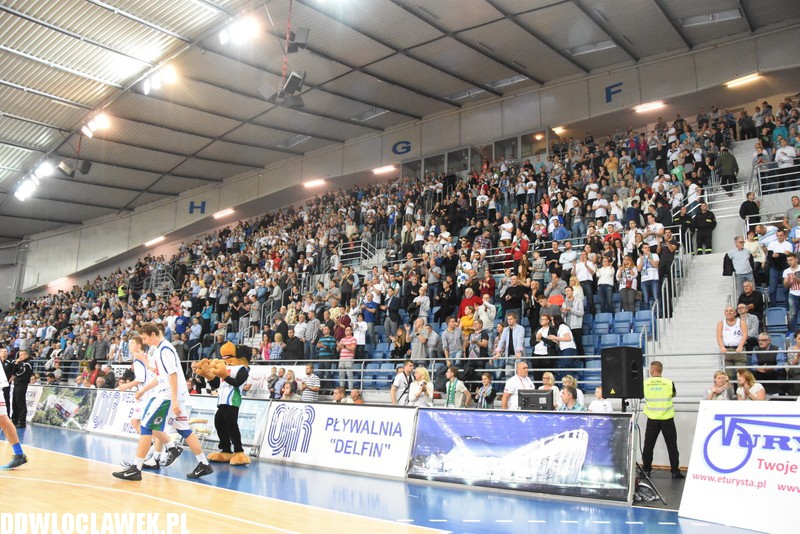 Kibice na meczu Anwil - Turów