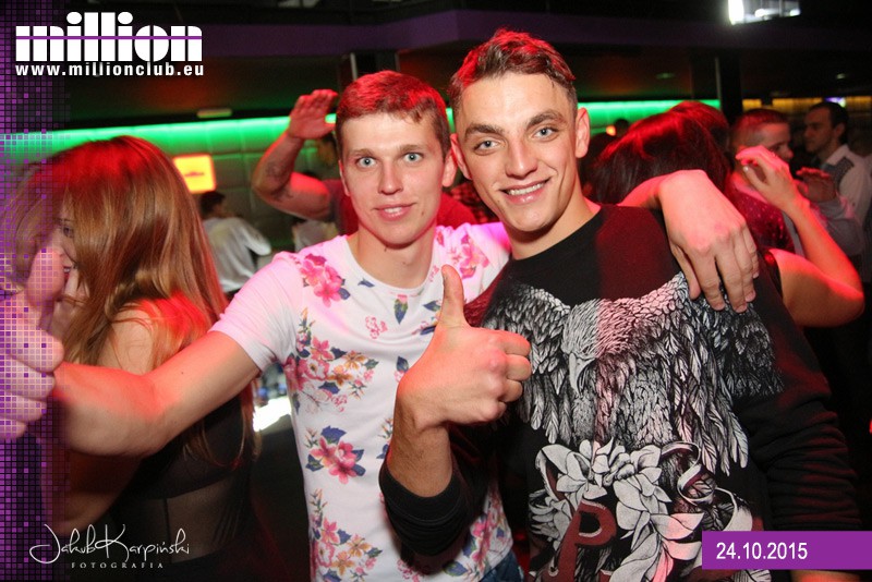 Sobota 24.10 w Million Club