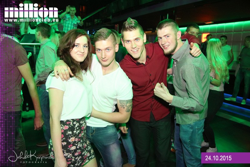 Sobota 24.10 w Million Club