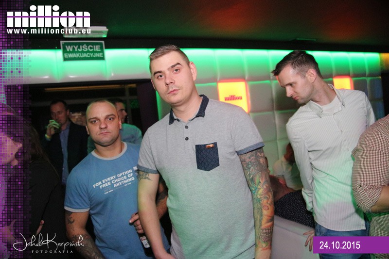Sobota 24.10 w Million Club