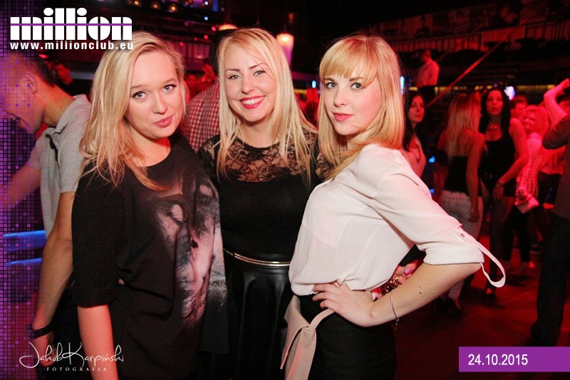 Sobota 24.10 w Million Club