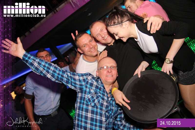 Sobota 24.10 w Million Club