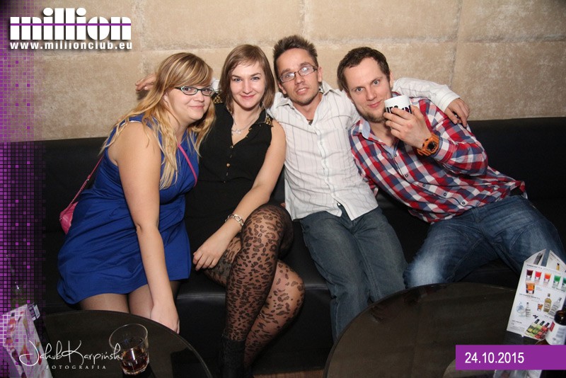 Sobota 24.10 w Million Club