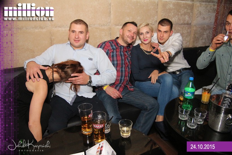 Sobota 24.10 w Million Club