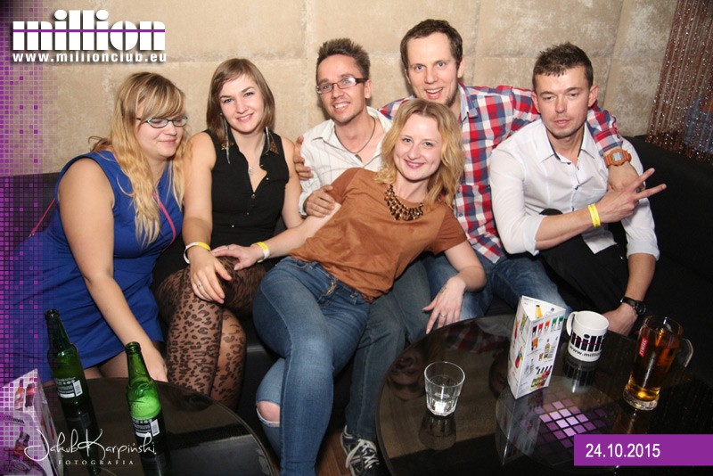 Sobota 24.10 w Million Club